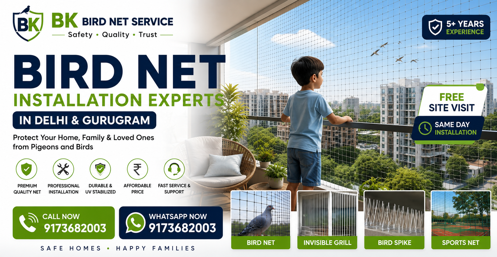 Bk Bird Net Service Banner